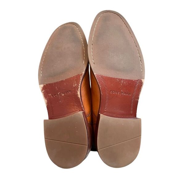 Cole Haan Men’s Modern Classic Leather Cap Toe Oxfords Dress Shoes 8 Like New - Picture 6 of 8